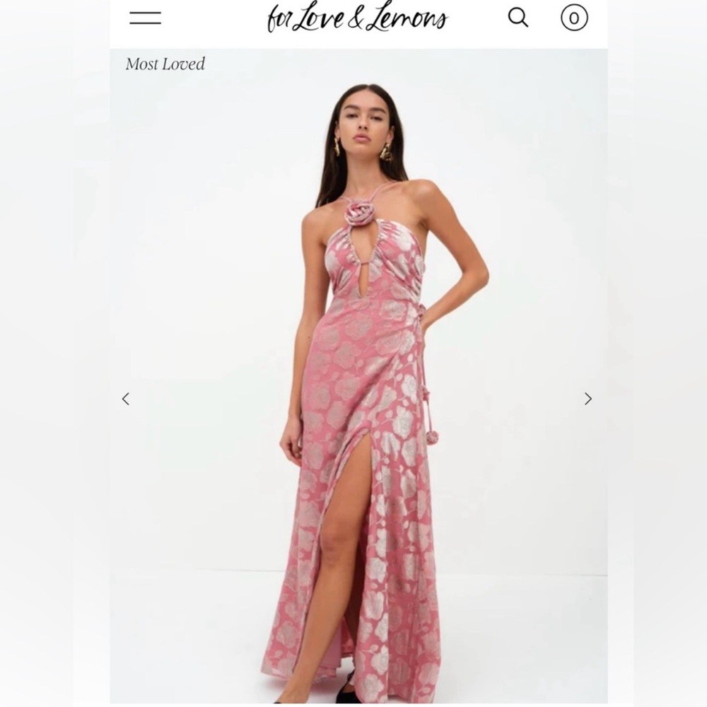 For Love and Lemons Raya Maxi Dress